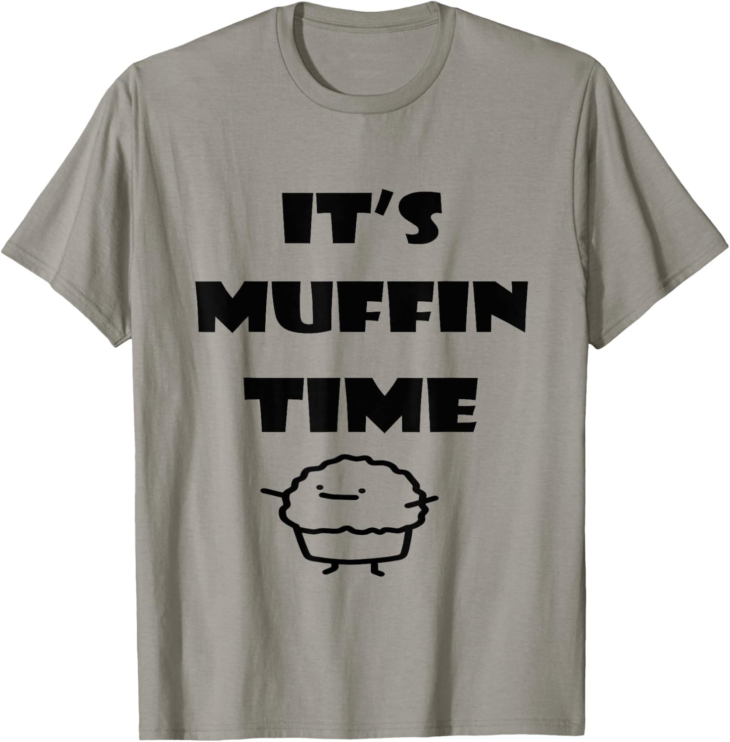 JOY It's Muffin Time - Men's Blue Classic Fit Short Sleeve T-Shirt - T-Shirt | Sand