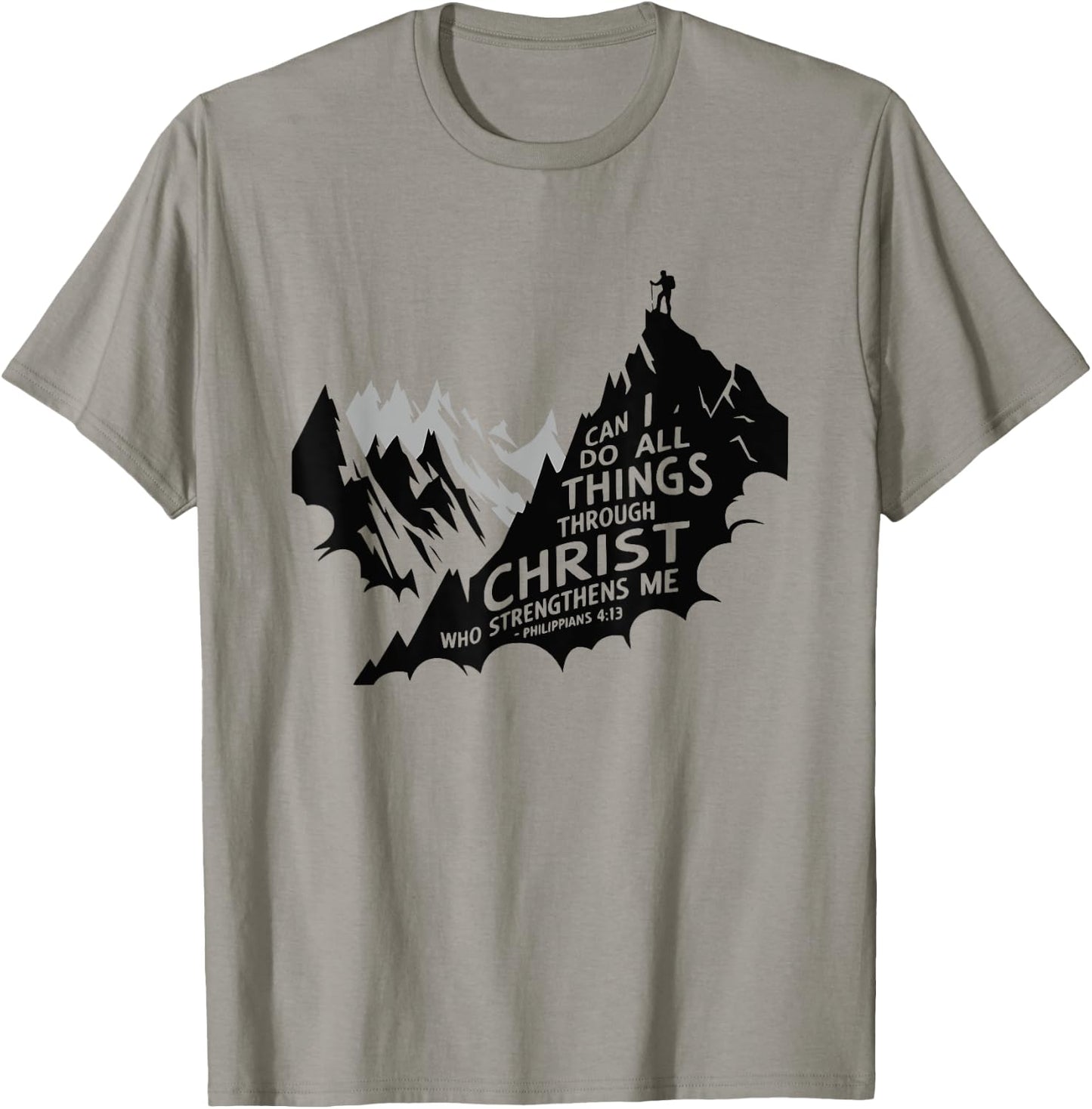 Christian I Can Do All Things Through Christ T-Shirt - T-Shirt | Sand