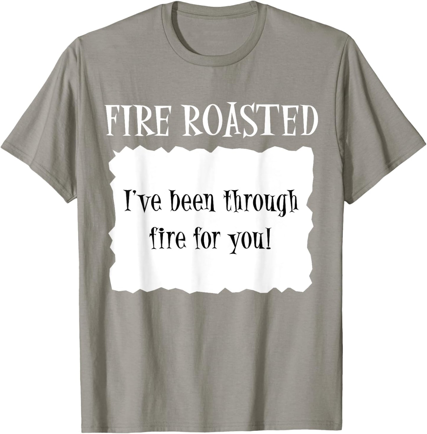 FIRE ROASTED - Hot Packet Halloween Taco Costume T-Shirt - T-Shirt | Sand