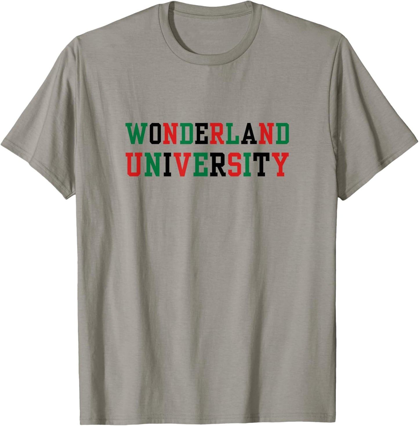 Sarcastic WONDERLAND UNIVERSITY Educational Winter Cookie T-Shirt - T-Shirt | Sand