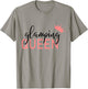 Female Glamper Glamping Queen T-Shirt - T-Shirt | Sand