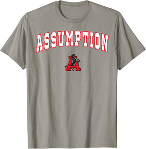 Assumption High School Mustangs C2 T-Shirt - T-Shirt | Sand