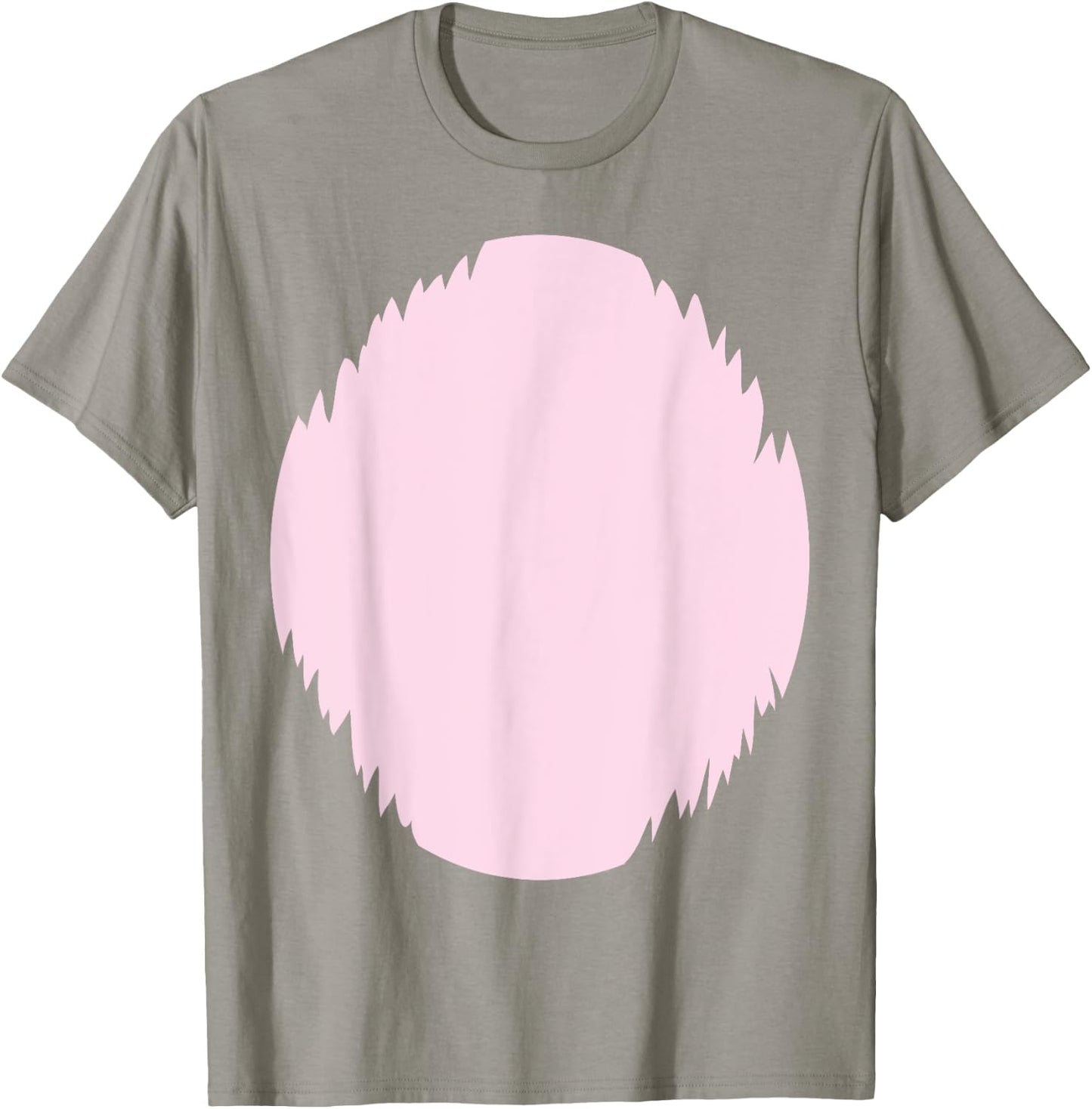 Cute Easter Bunny Costume Pink White Belly Dress Up Shirt T-Shirt - T-Shirt | Sand