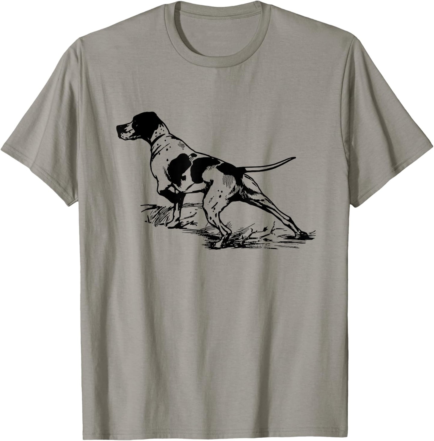 English Pointer Dog Hunting Dog Shirt Men Women Girls Kids T-Shirt - T-Shirt | Sand