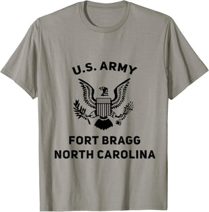U.S Army Fort Bragg North Carolina Support T-Shirt - T-Shirt | Sand
