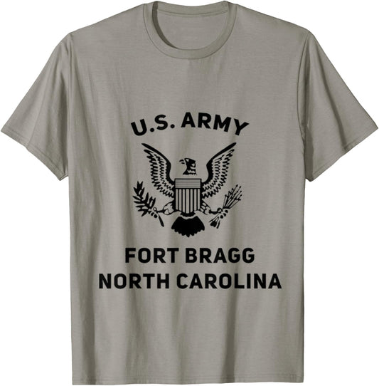 U.S Army Fort Bragg North Carolina Support T-Shirt - T-Shirt | Sand