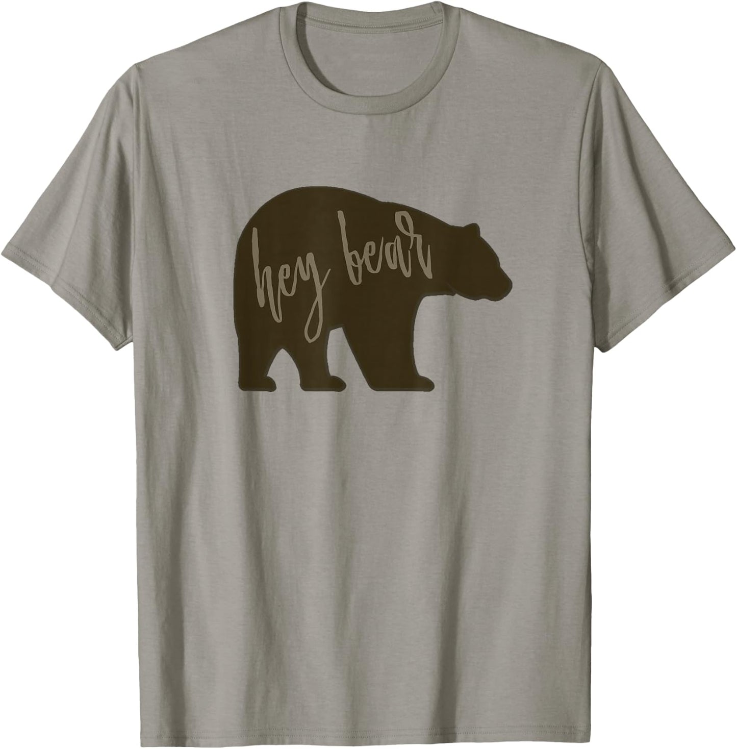 Hey Bear Shirt T-Shirt - T-Shirt | Sand