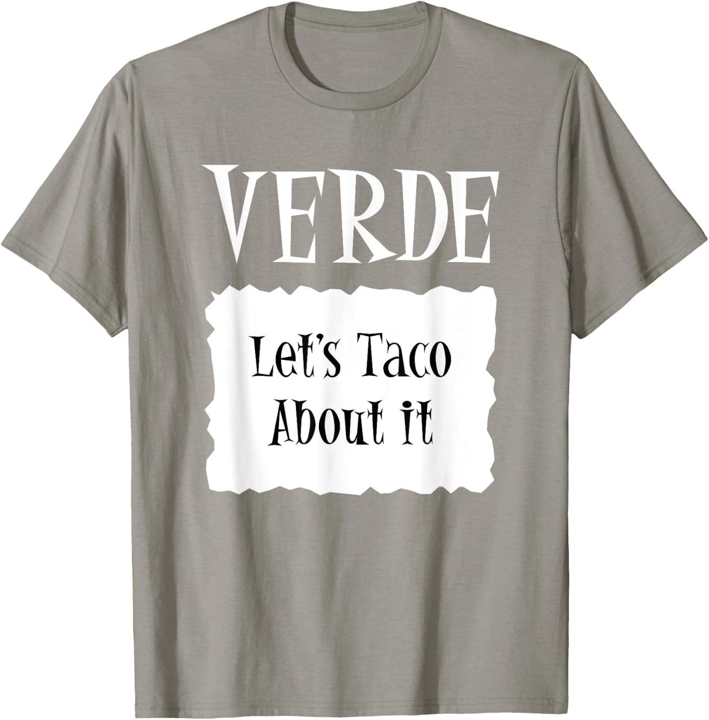 VERDE - Hot Packet Halloween Taco Costume T-Shirt - T-Shirt | Sand