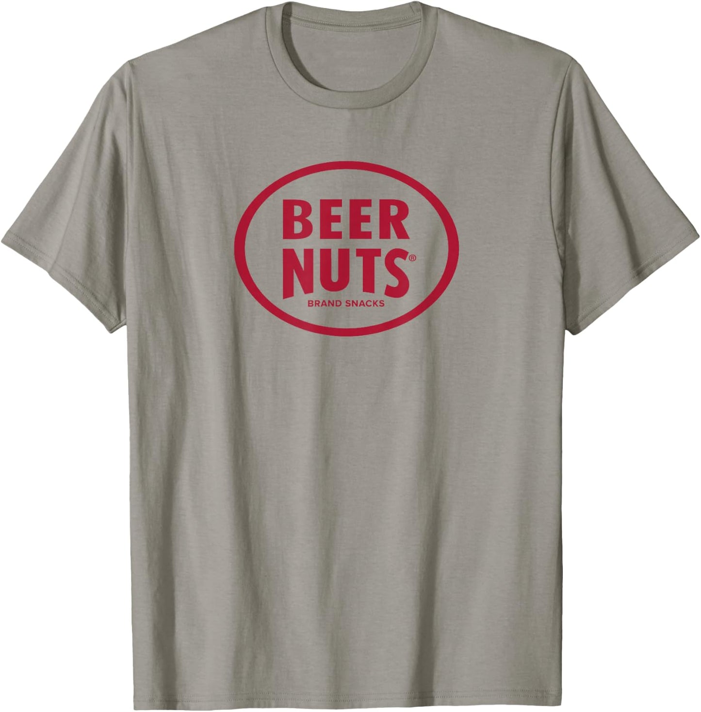 BEER NUTS | Classic Red Logo . Graphic gym T-Shirt - T-Shirt | Sand