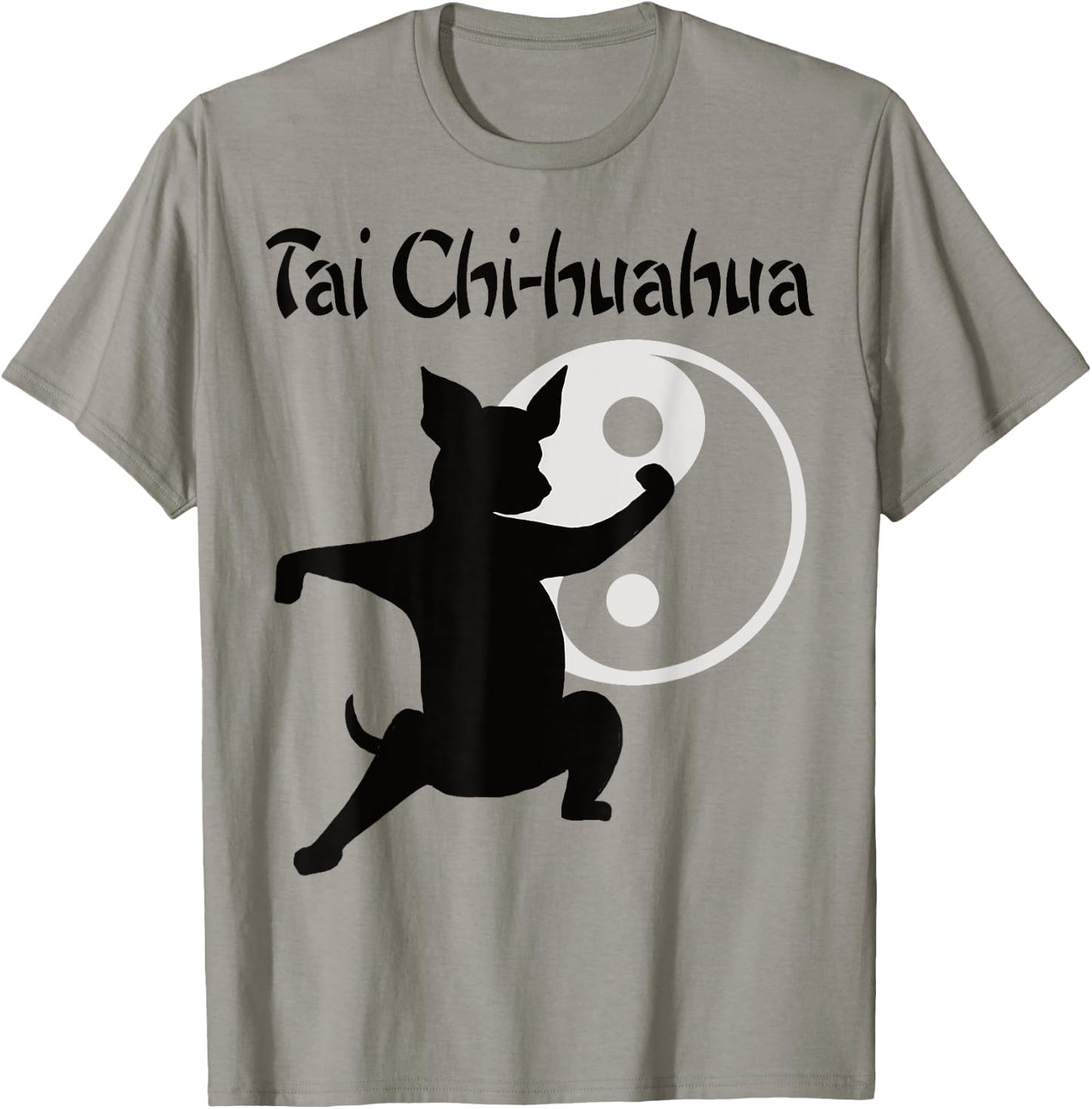 Chihuahua Animals Tai Chi Kung Fu T-Shirt - T-Shirt | Sand