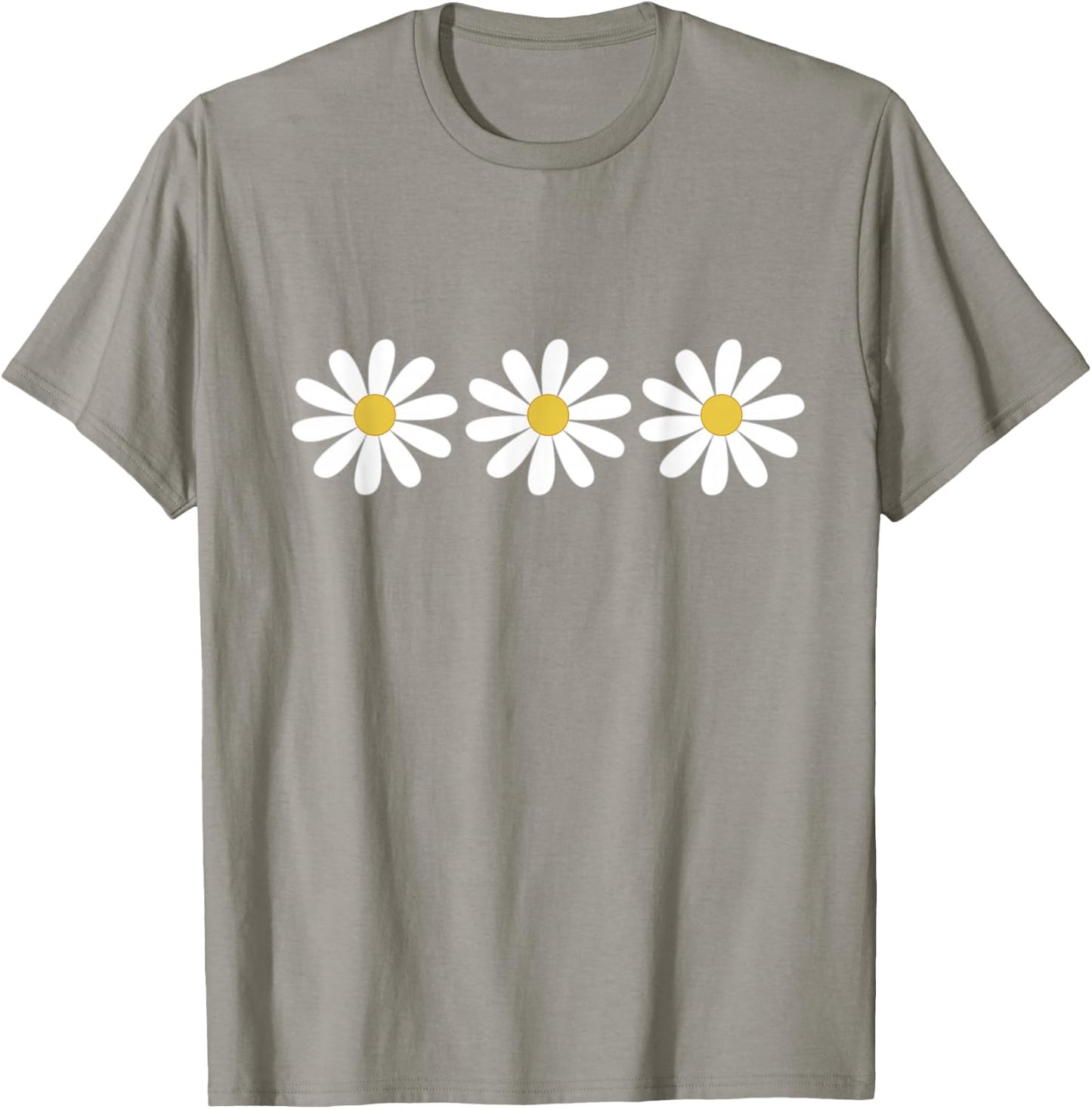 3 Simple but Pretty Daisy Flower T-Shirt - T-Shirt | Sand
