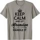 KEEP CALM and let BRANDAN Handle It | Funny Name Gift T-Shirt - T-Shirt | Sand