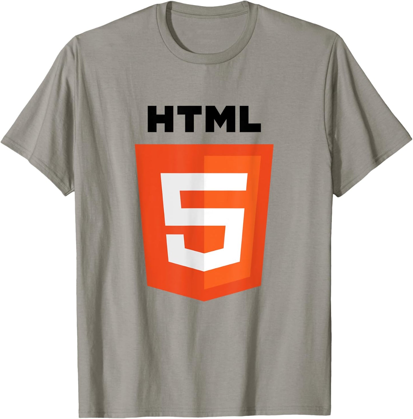 Silicon Valley HTML5 Logo - Computer Coding Swag T-Shirt - T-Shirt | Sand