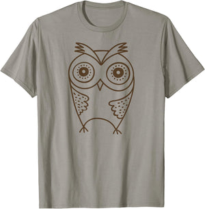 Owl , Cute Owl Gifts for Birthday T-Shirt - T-Shirt | Sand