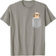Dog in Your Pocket Shih Tzu T-Shirt - T-Shirt | Sand