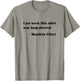 Mandela Effect Affect Funny Time Travel Physics T-Shirt - T-Shirt | Sand