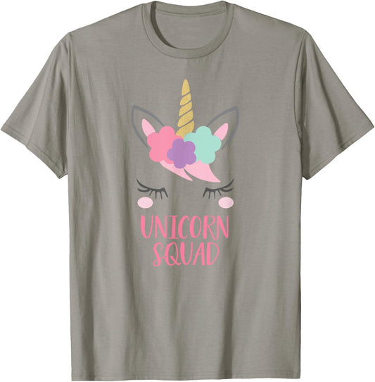 Unicorn Squad Unicorn Gift T-Shirt - T-Shirt | Sand