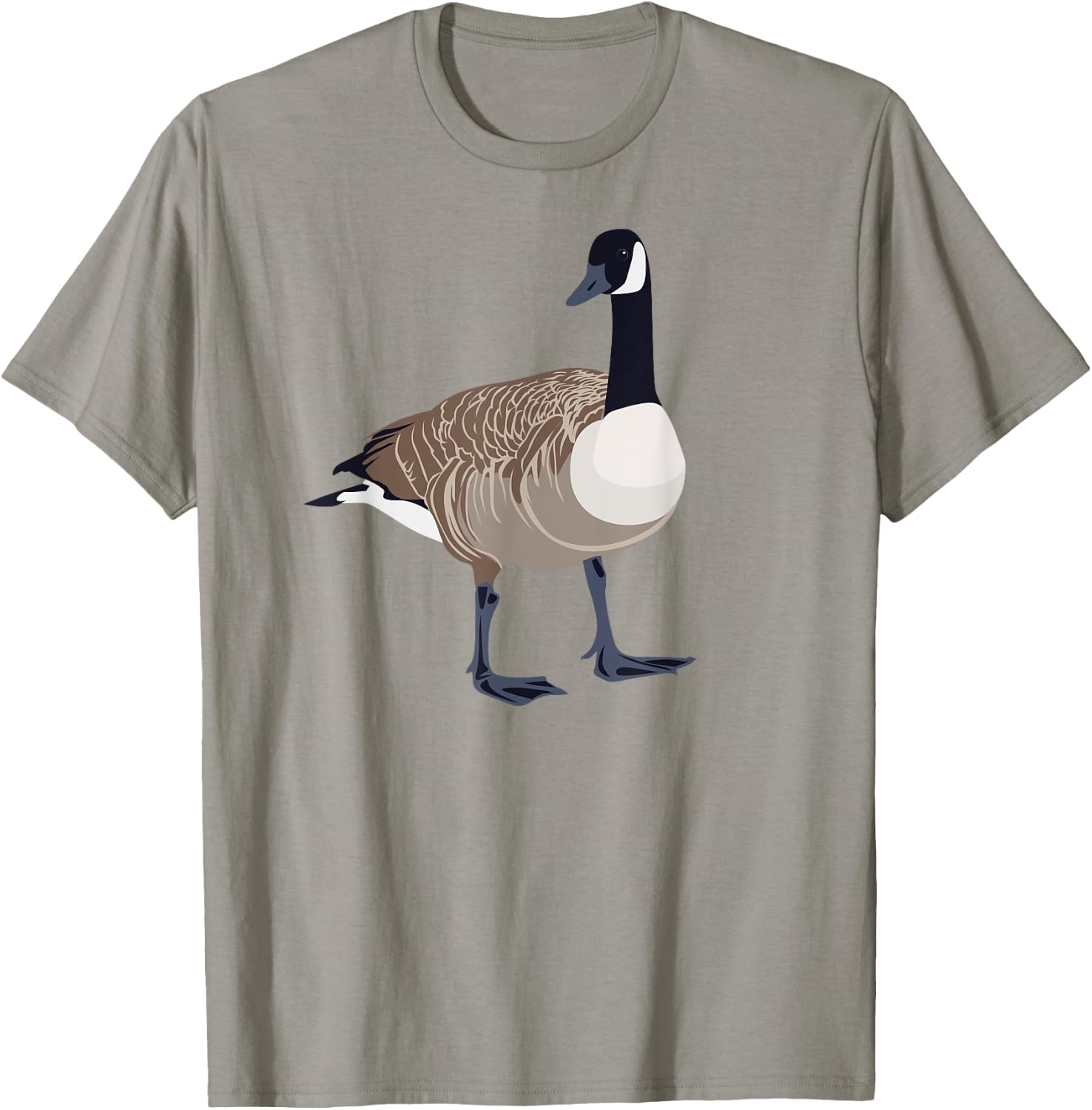 Canadian Goose Shirt Funny Cute Nature Bird Gift Hunting T-Shirt - T-Shirt | Sand