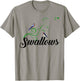 SWALLOWS or SPITS? Cute Funny Inappropriate Suggestive T-Shirt - T-Shirt | Sand