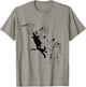 Cats Playing Basketball T-Shirt - T-Shirt | Sand