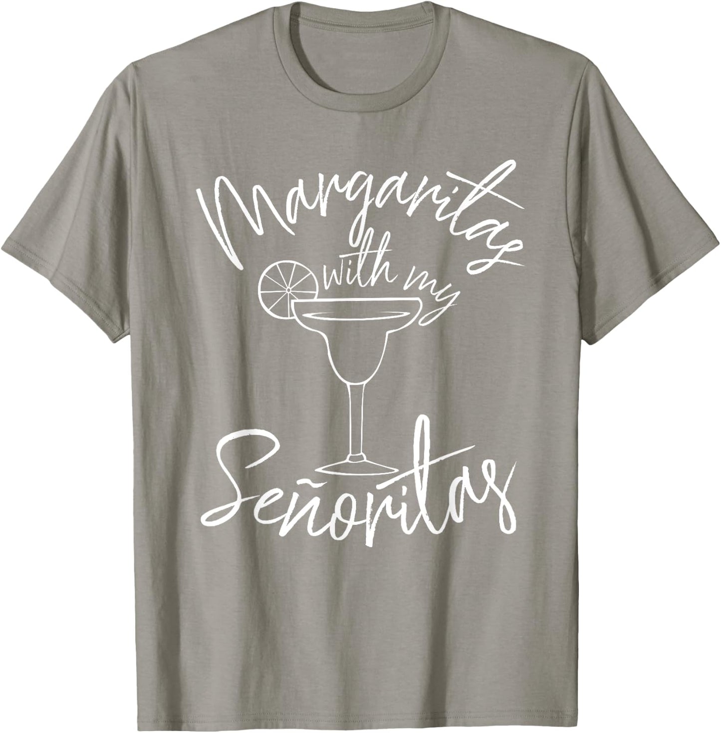 Margaritas With My Senoritas Shirt | Cinco De Mayo Gifts T-Shirt - T-Shirt | Sand
