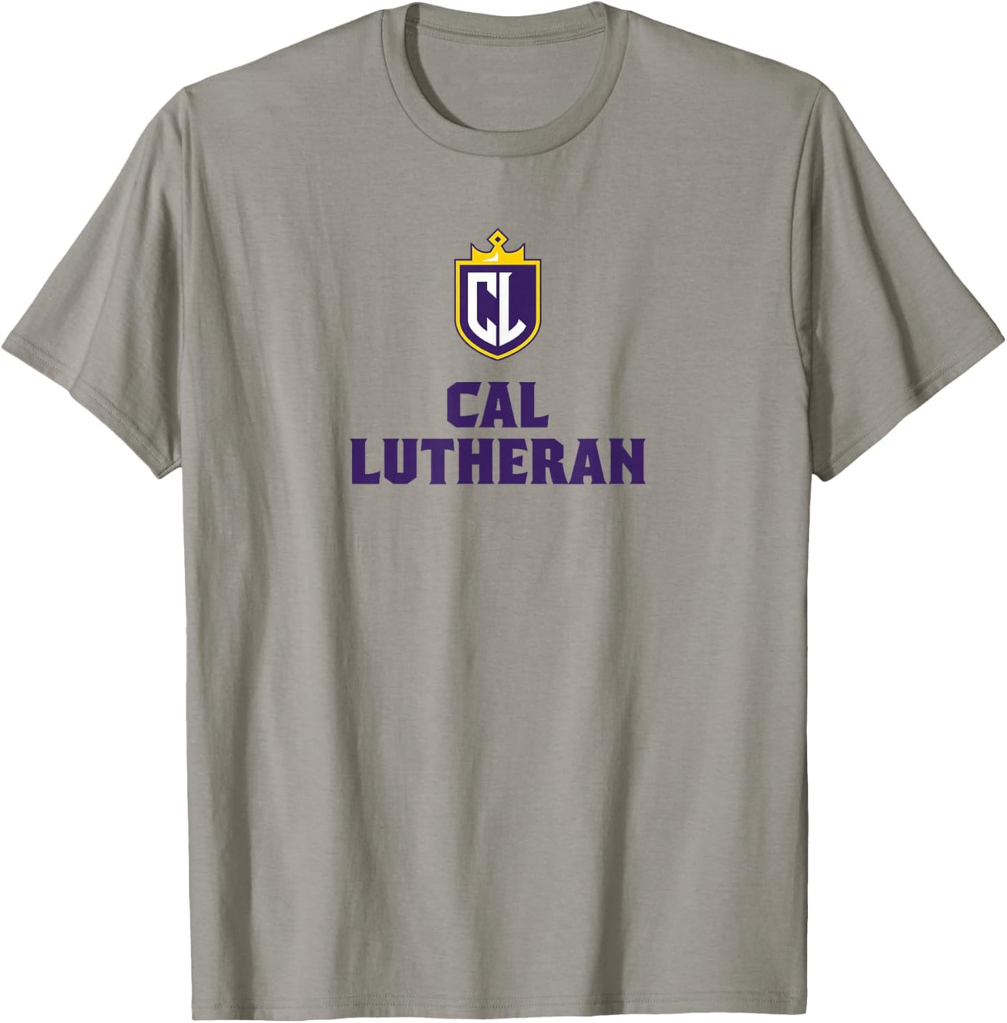 California Lutheran University Kingsmen Primary Logo T-Shirt - T-Shirt | Sand