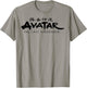 Avatar: The Last Airbender Logo Small T-Shirt - T-Shirt | Sand