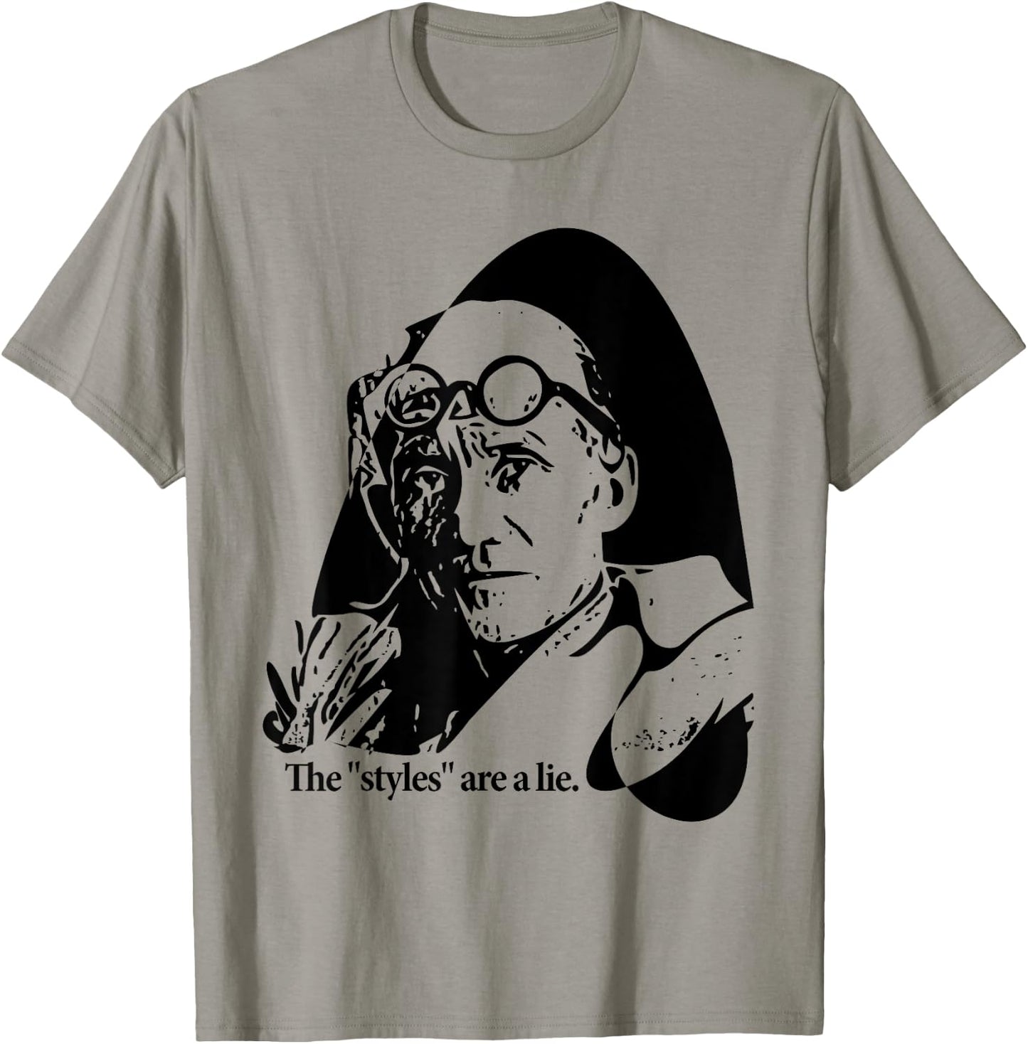 The Styles are a lie architecture corbusier cool T-Shirt - T-Shirt | Sand