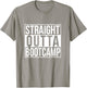 Straight Outta Bootcamp Shirt, Bootcamp Graduation Shirt T-Shirt - T-Shirt | Sand