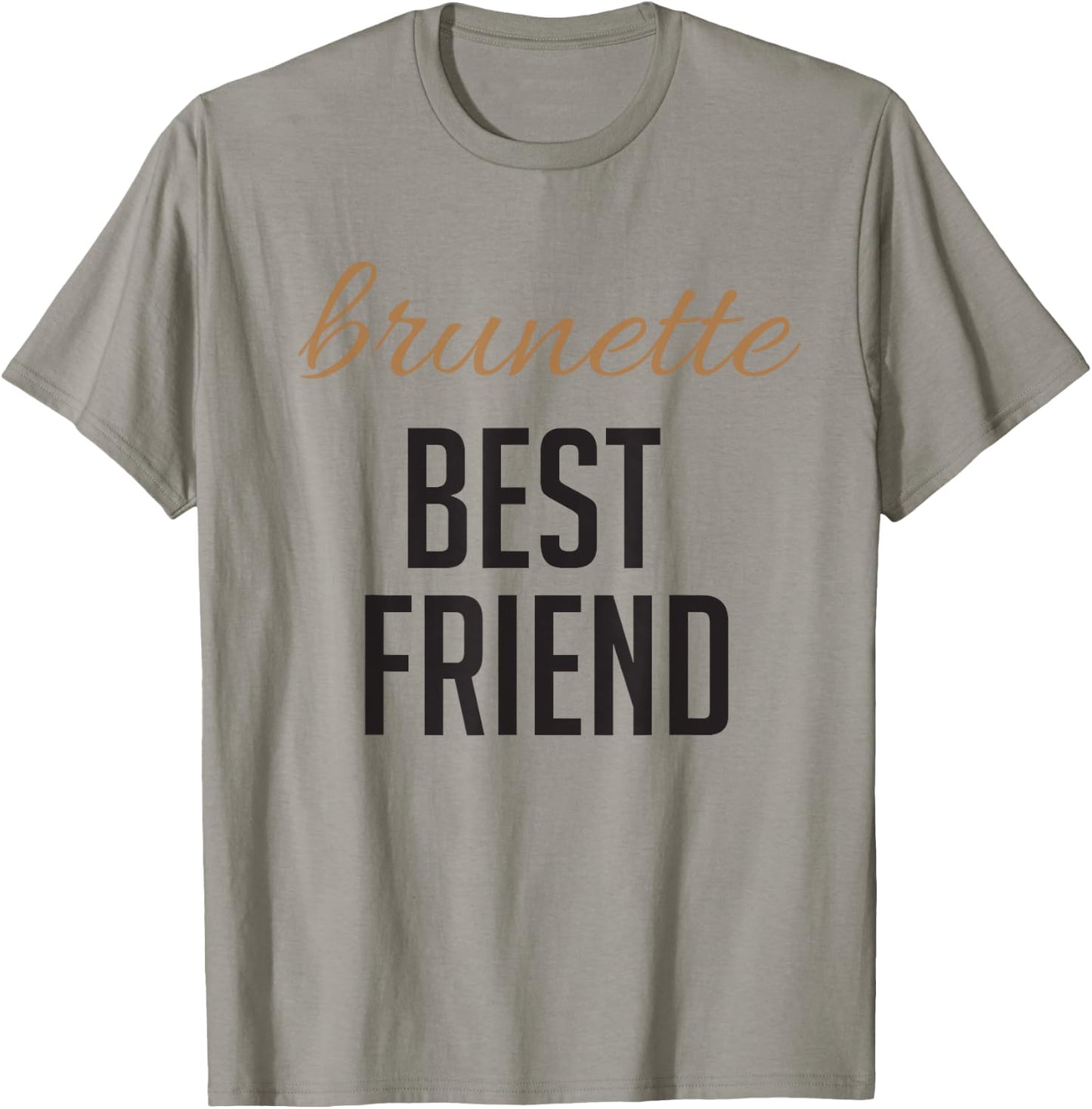 Blonde Brunette Best Friend T Shirts - Matching BFF Outfits T-Shirt - T-Shirt | Sand
