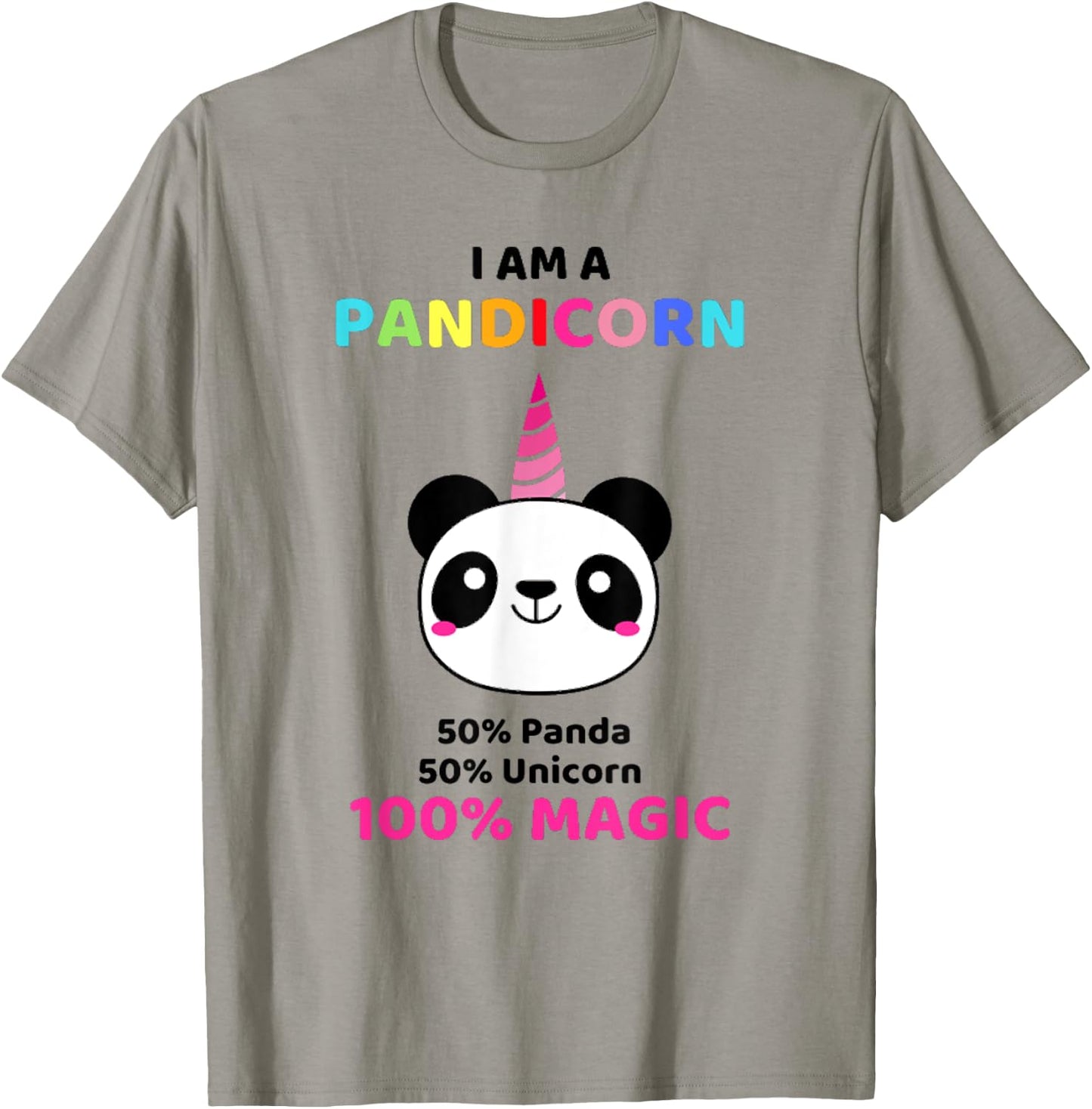 Cute I Am A Pandicorn Shirt Pandacorn for Panda Lovers T-Shirt - T-Shirt | Sand