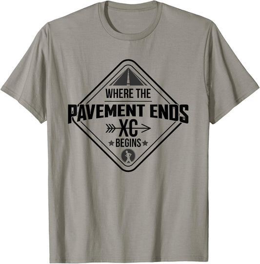 XC Cross Cross Country running Shirts T-Shirt - T-Shirt | Sand