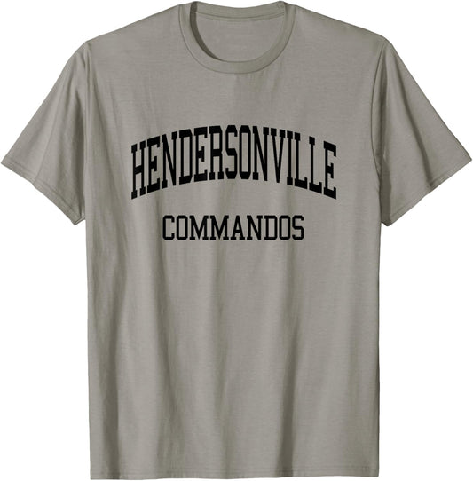Hendersonville High School HS Hendersonville TN Retro T-Shirt - T-Shirt | Sand