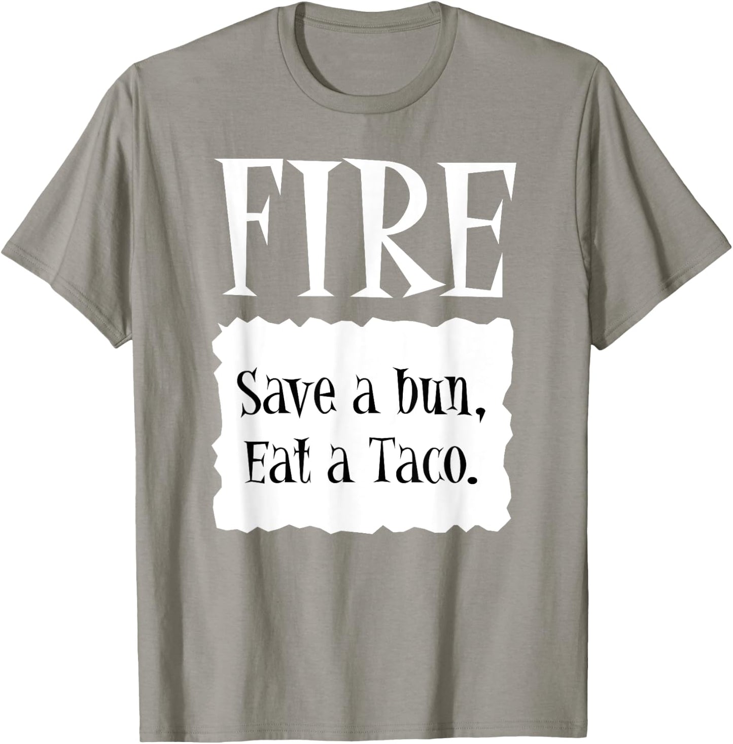 FIRE - Hot Packet Halloween Taco Costume T-Shirt - T-Shirt | Sand