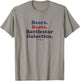 The Office Bears. Beets. Battlestar Galactica T-Shirt - T-Shirt | Sand