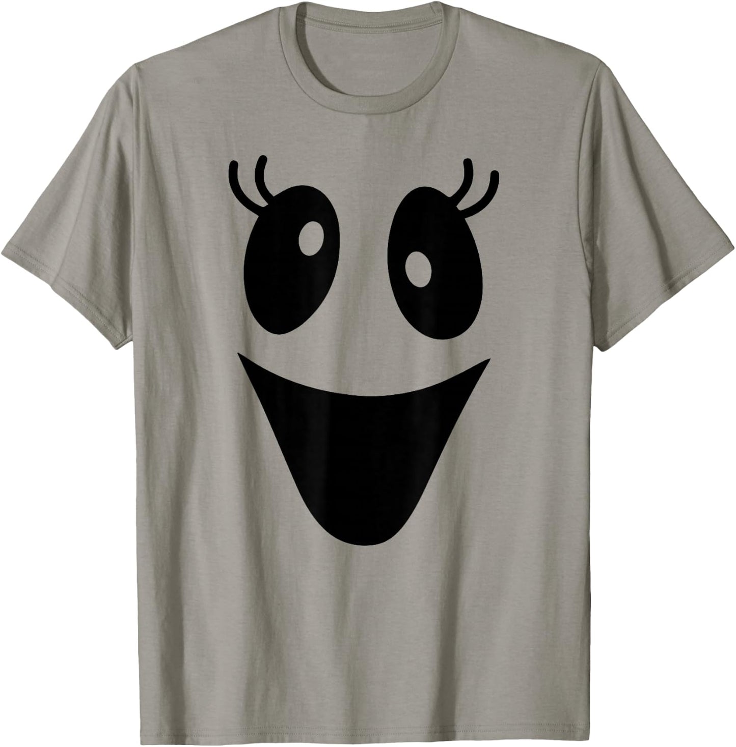 Cute Female Ghost Face Outfit for Halloween Costumes T-Shirt - T-Shirt | Sand