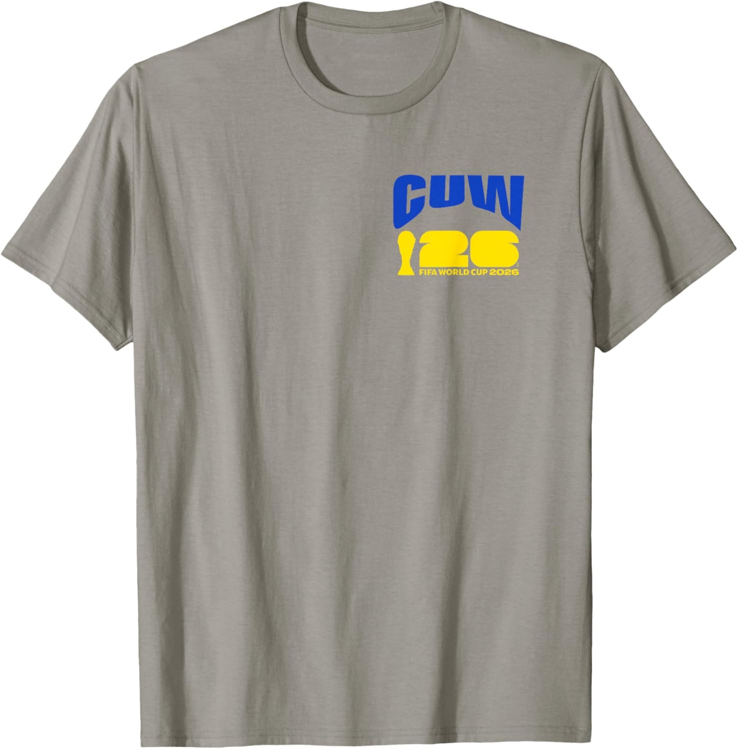 FIFA World CUP26 Curacao Ball in Goal T-Shirt - T-Shirt | Sand