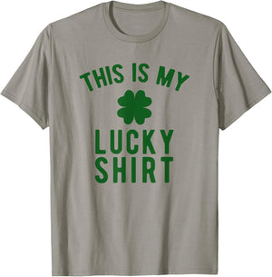 This Is My Lucky Shirt - St. Paddy's Day T-Shirt - T-Shirt | Sand