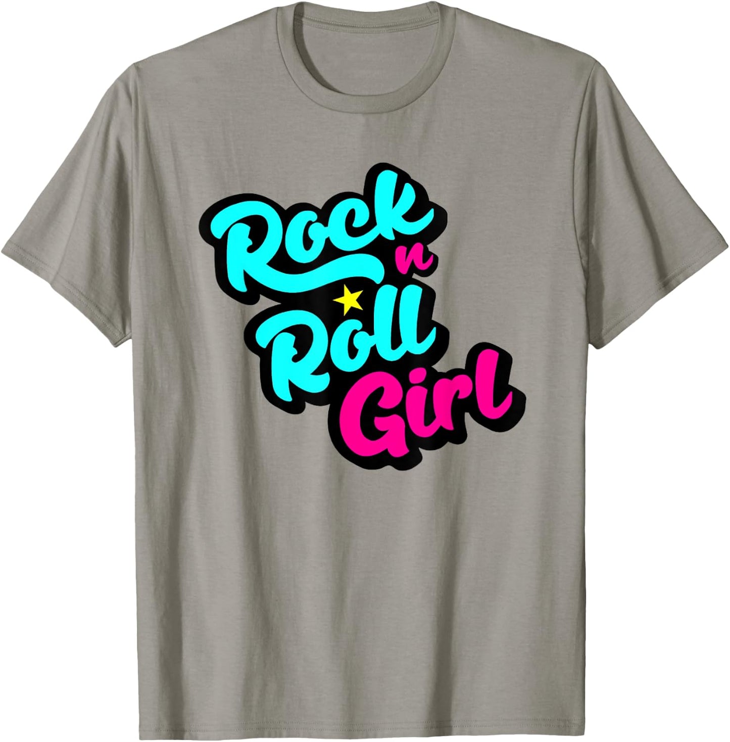 Rock N Roll Girl Ocean Fish Halloween Costumes Group Family T-Shirt - T-Shirt | Sand