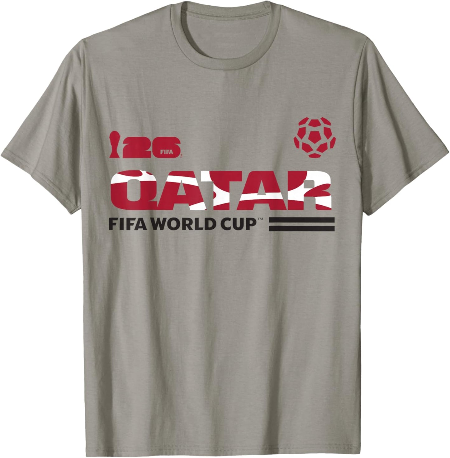 FIFA World CUP26 Qualifier Qatar T-Shirt - T-Shirt | Sand