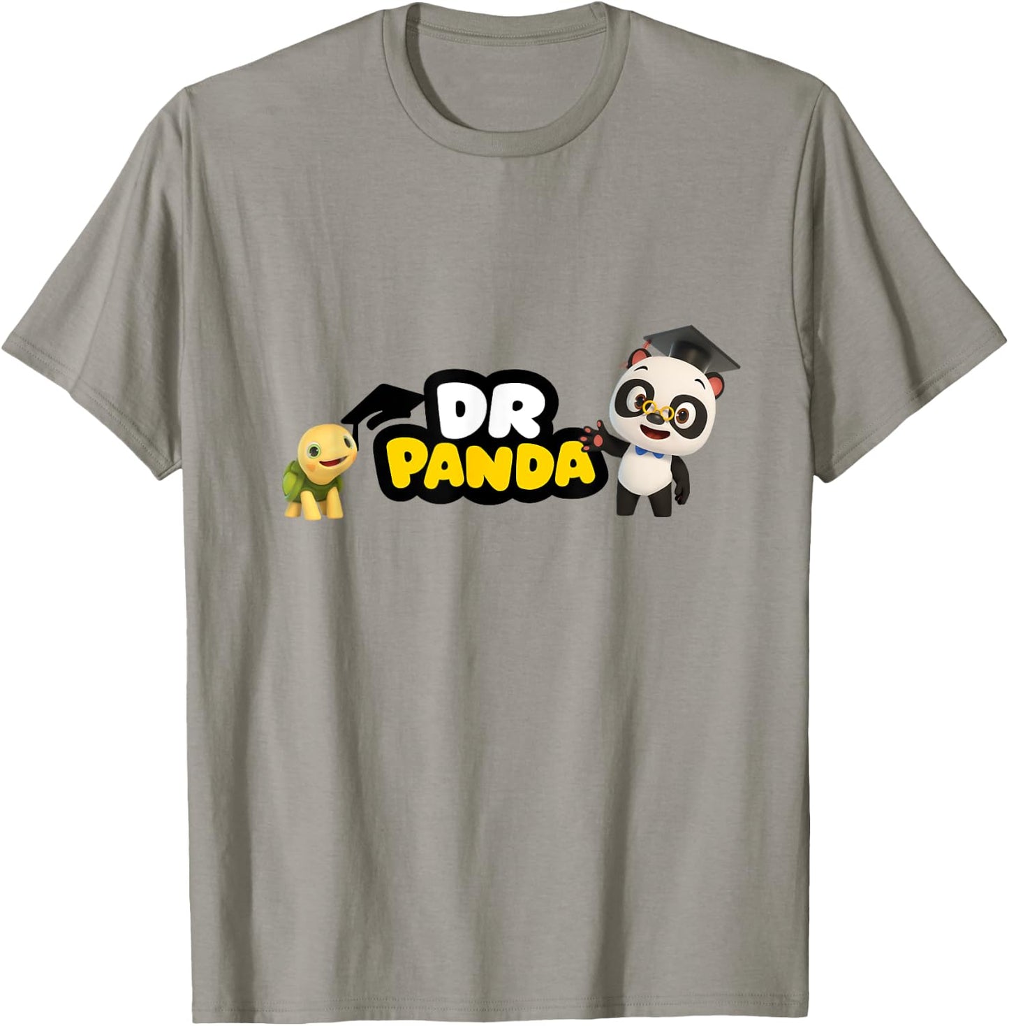Dr. Panda & Toto Logo Official T-Shirt - T-Shirt | Sand