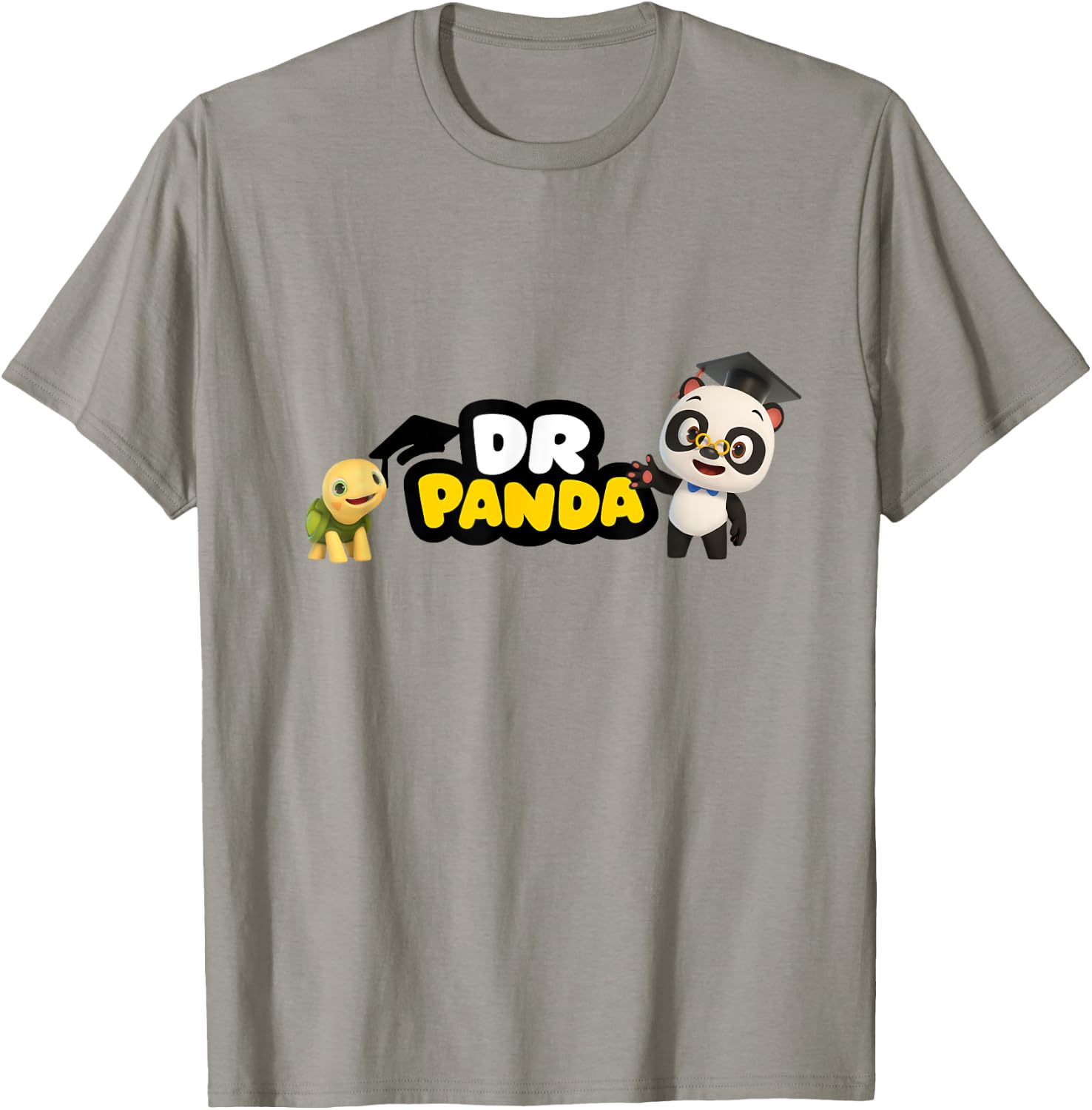 Dr. Panda & Toto Logo Official T-Shirt - T-Shirt | Sand