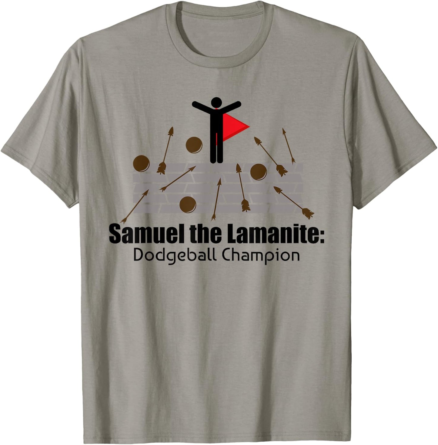 LDS Book of Mormon Funny Samuel The Lamanite T-Shirt - T-Shirt | Sand