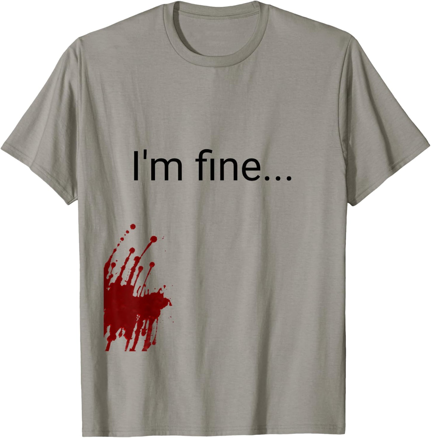 Halloween Zombie victim costume t Shirt men women T-Shirt - T-Shirt | Sand