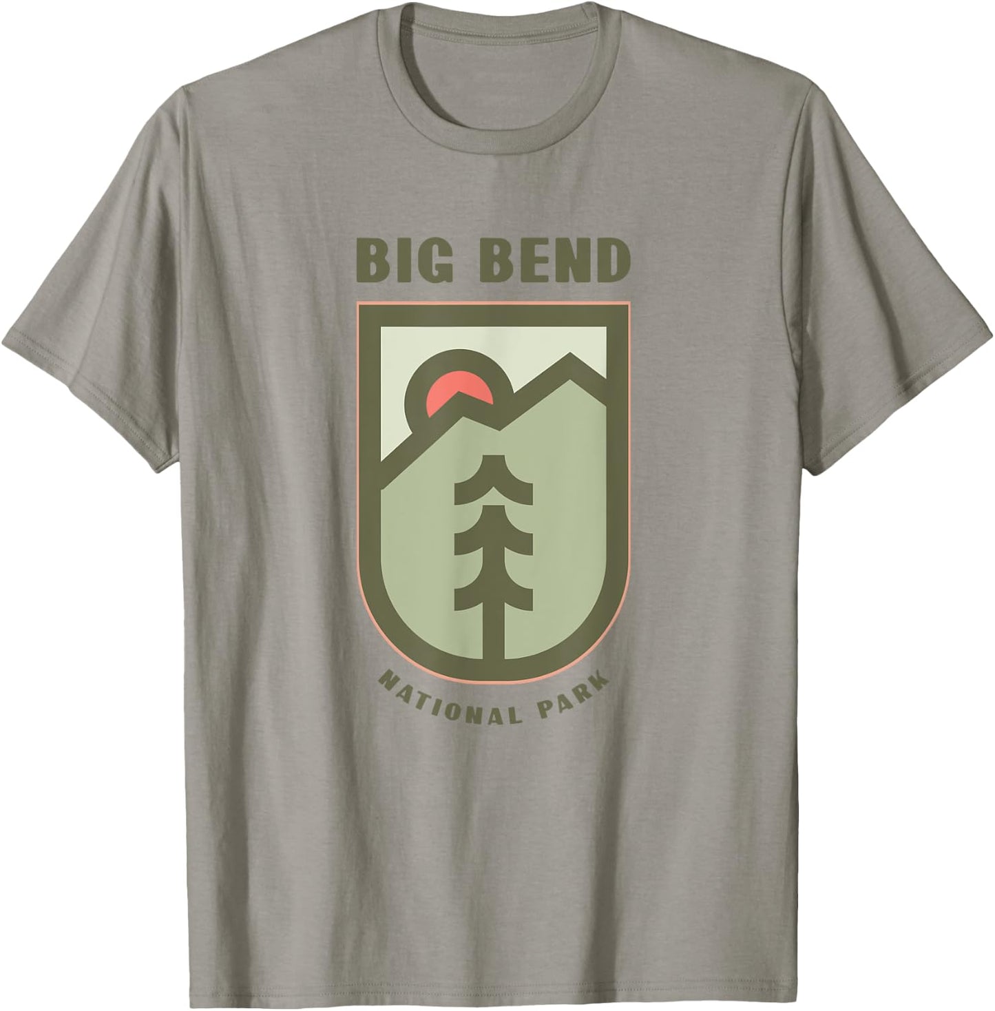 Family Vacation Design - Big Bend National Park T-Shirt - T-Shirt | Sand