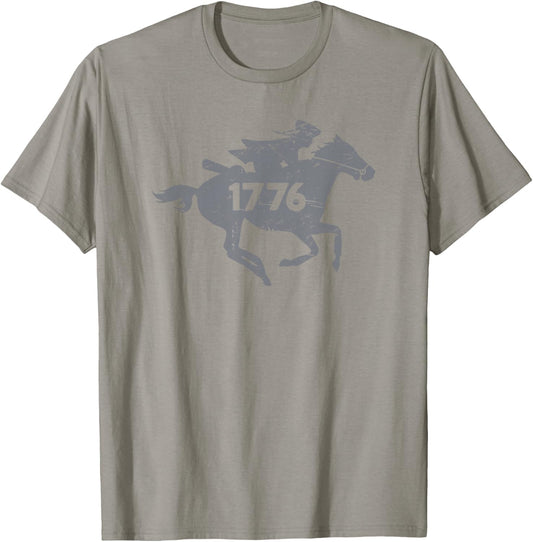 1776 American Revolutionary War T-Shirt - T-Shirt | Sand