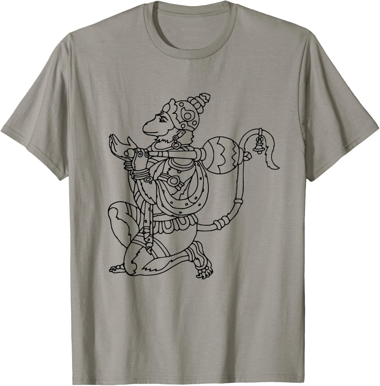 Be Good Boutique Hanuman Hindu God Hinduism Monkey Ramayana T-Shirt - T-Shirt | Sand