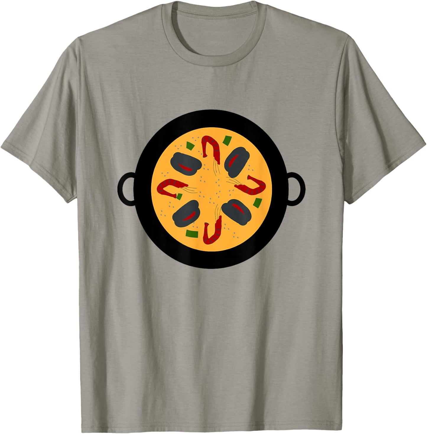 Paella Spanish Food Spain Valencia T-Shirt - T-Shirt | Sand