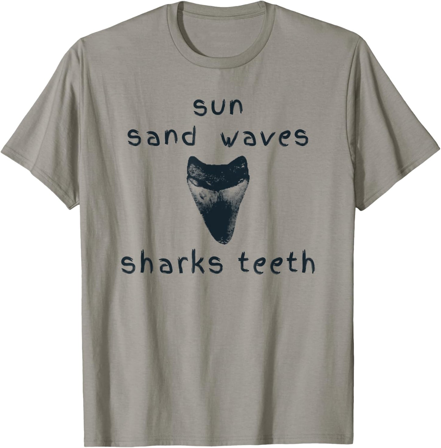 Sharks-teeth Hunter Women Children T-Shirt - T-Shirt | Sand