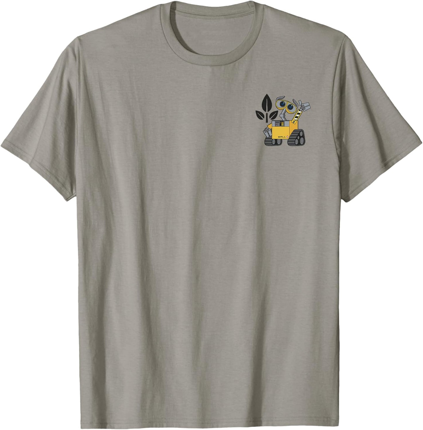 Disney Pixar Wall-E Left Chest Pocket Portrait Small T-Shirt - T-Shirt | Sand